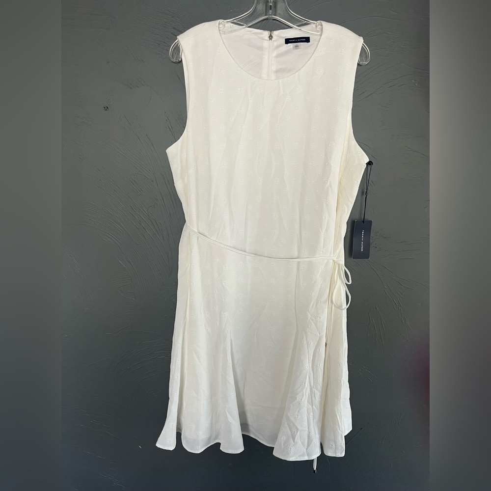 Tommy Hilfiger  White Sleeveless Dress womens size 16